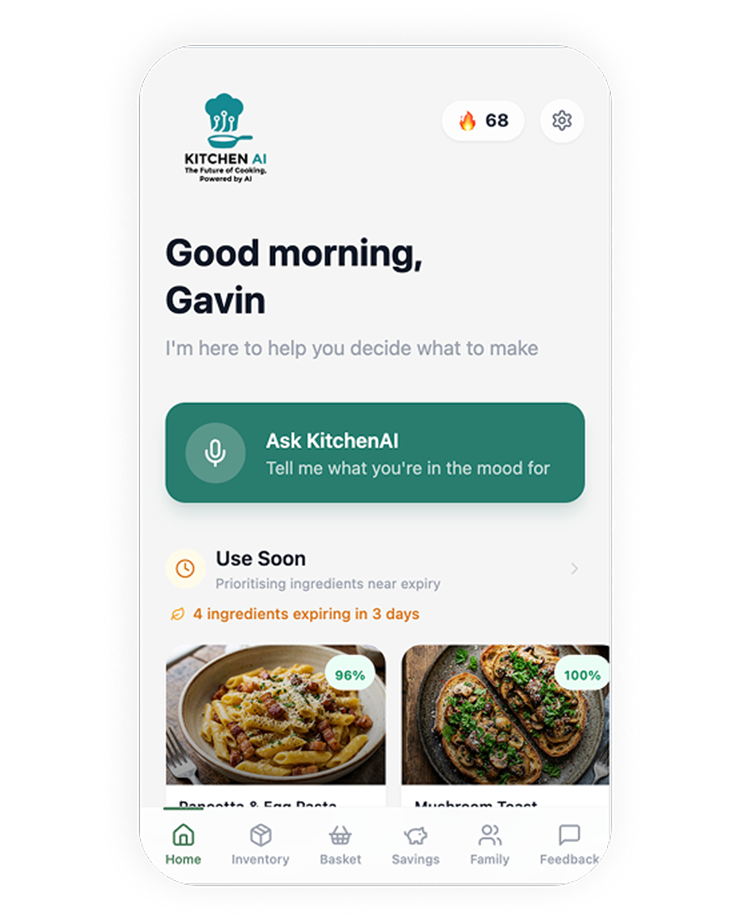 Home — Ask Kitchen AI